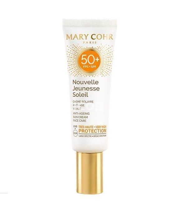 Mary Cohr Solar Facial Antiedad Nouvelle Jeunesse Soleil SPF 50+ - Imagen 1