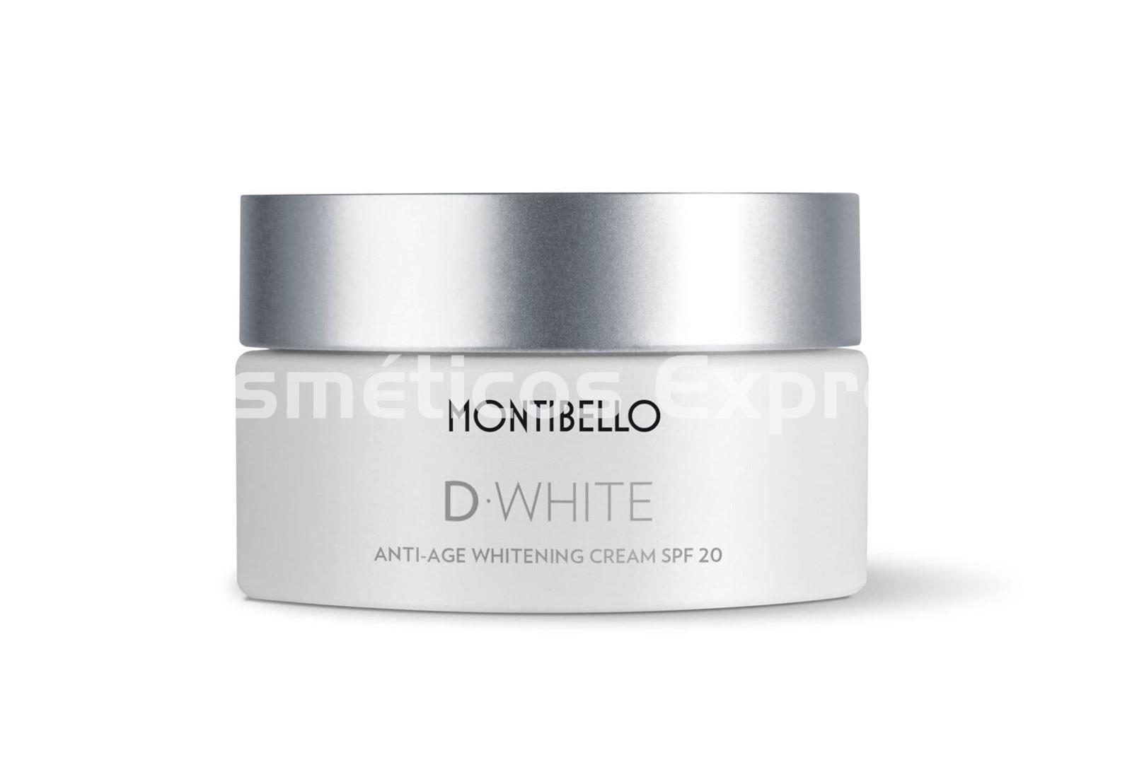 Montibello Anti-Age Whitening Cream SPF20 D-White - Imagen 1