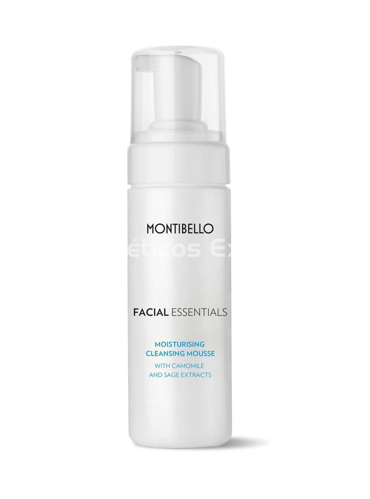Montibello Espuma Limpiadora Moisturising Cleansing Mousse Facial Essentials - Imagen 1