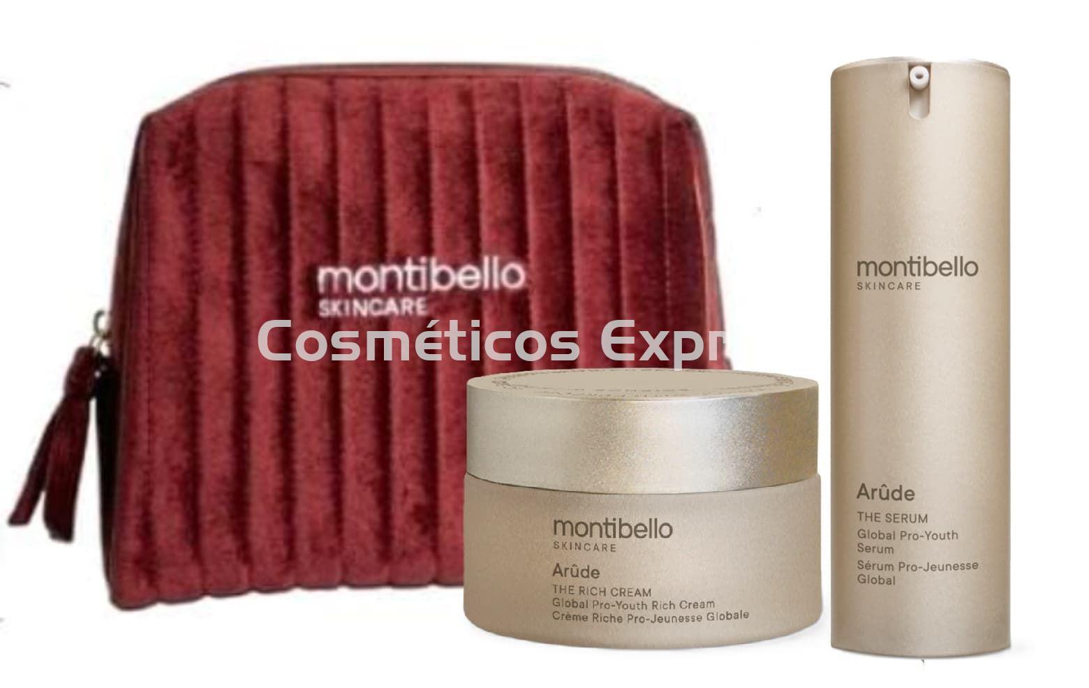 Montibello Pack Arûde Crema The Rich Global Pro-Juventud y Sérum - Imagen 1