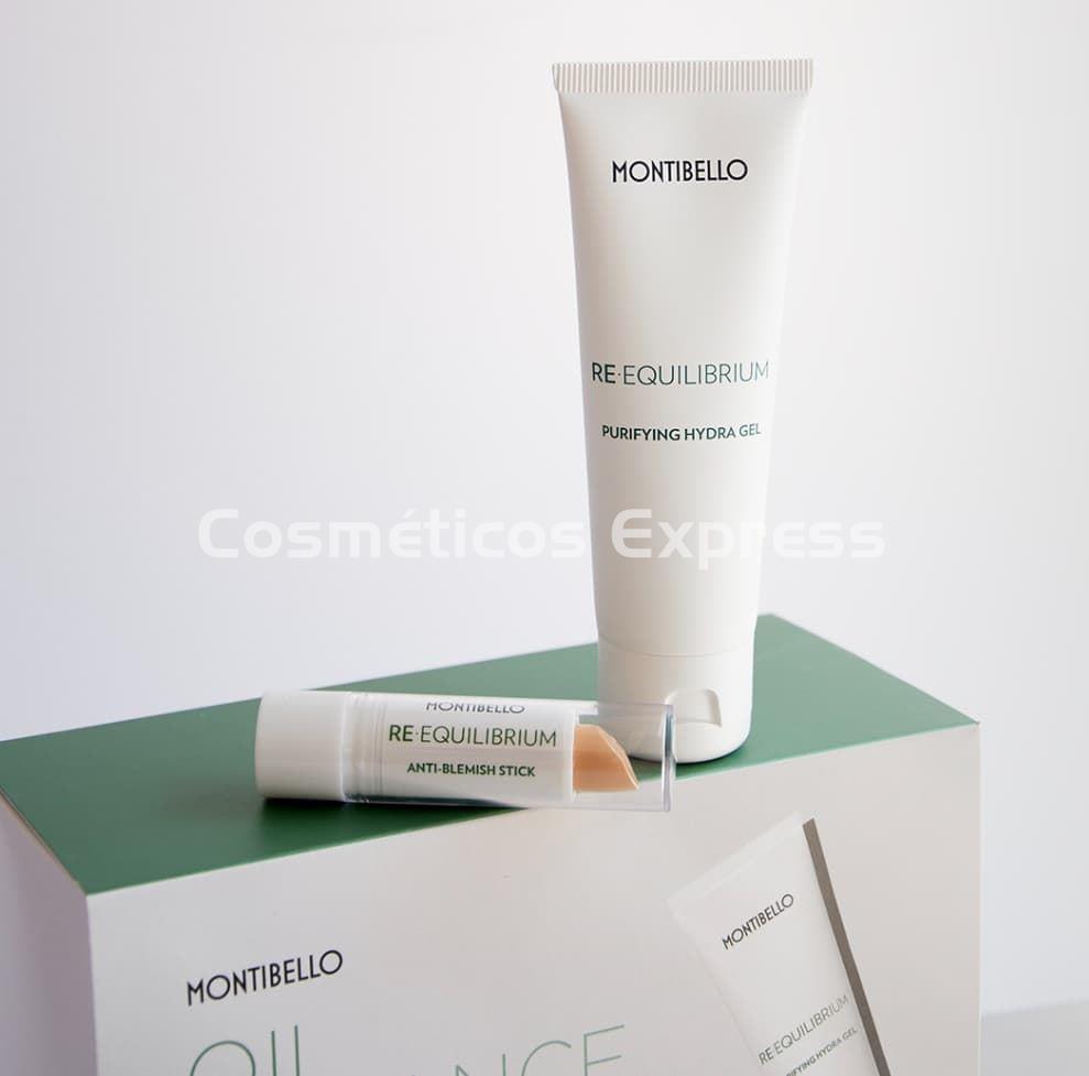 Montibello Pack Oil Balance Purifying Hydra Gel y Stick Re-Equilibrium - Imagen 2