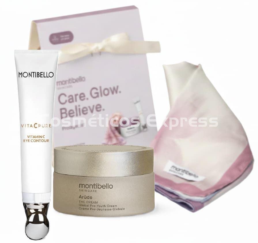 Montibello Pack The Cream Global Pro Juventud Arûde y Contorno Vitamina C - Imagen 1