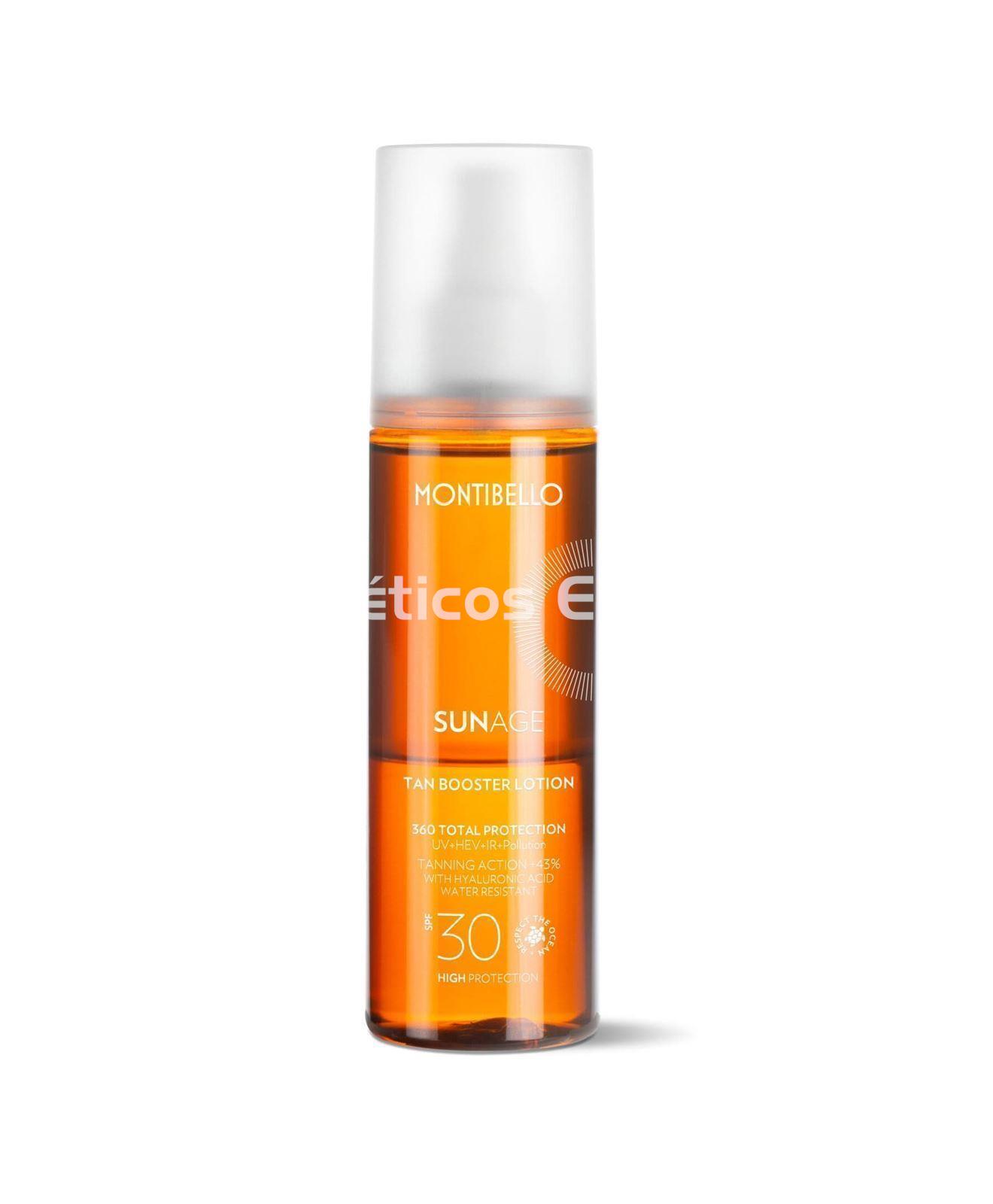 Montibello Potenciador del Bronceado Tan booster Lotion SPF 30 Sun Age - Imagen 1