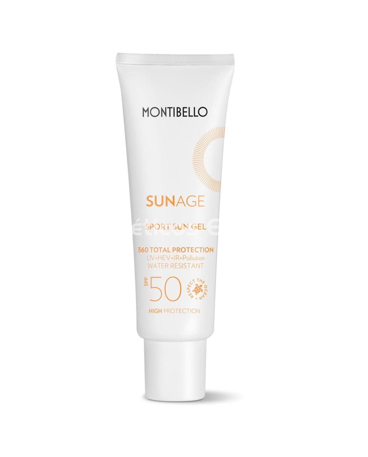 Montibello Protector Solar Sport Gel SPF 50 Sun Age - Imagen 1