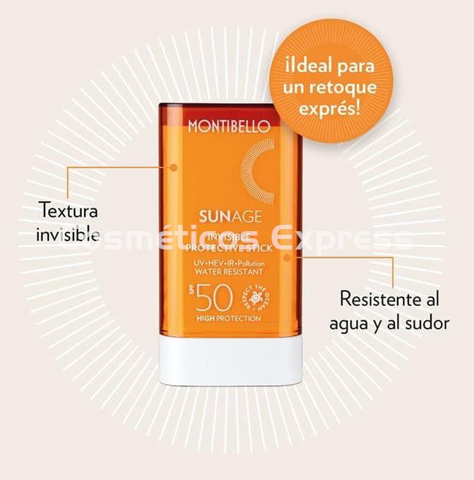 Montibello Stick Protector Invisible SPF 50 Sun Age - Imagen 2