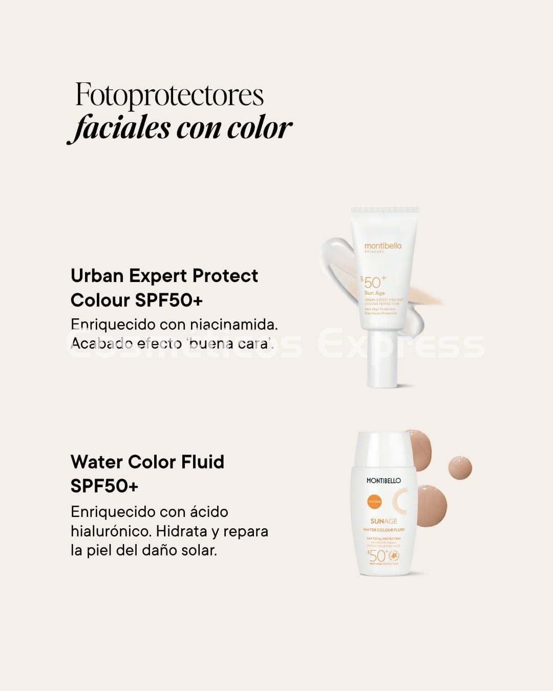 Montibello Water Color Fluid SPF 50+ Sun Age - Imagen 3
