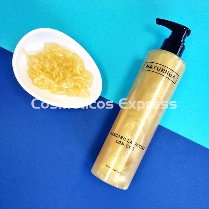 Naturnua Mascarilla Facial con Oro y Ácido Hialurónico - Imagen 2
