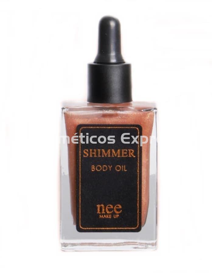 Nee Make Up Milano Aceite Corporal Shimmer Body - Imagen 1