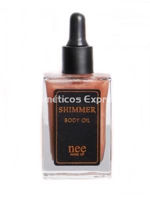 Nee Make Up Milano Aceite Corporal Shimmer Body - Imagen 1