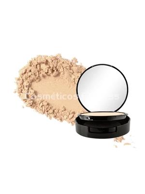 Nee Make Up Milano Base Compacta Dual Matte Wear SPF 15 nº 504 Cachemire Sand - Imagen 1