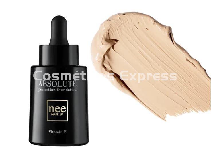 Nee Make Up Milano Base Líquida Absolute W1 Warm Beige - Imagen 1