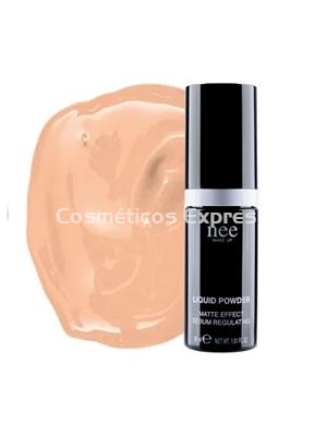 Nee Make Up Milano Base Maquillaje Matte Effect Liquid Powder 128 - Imagen 1