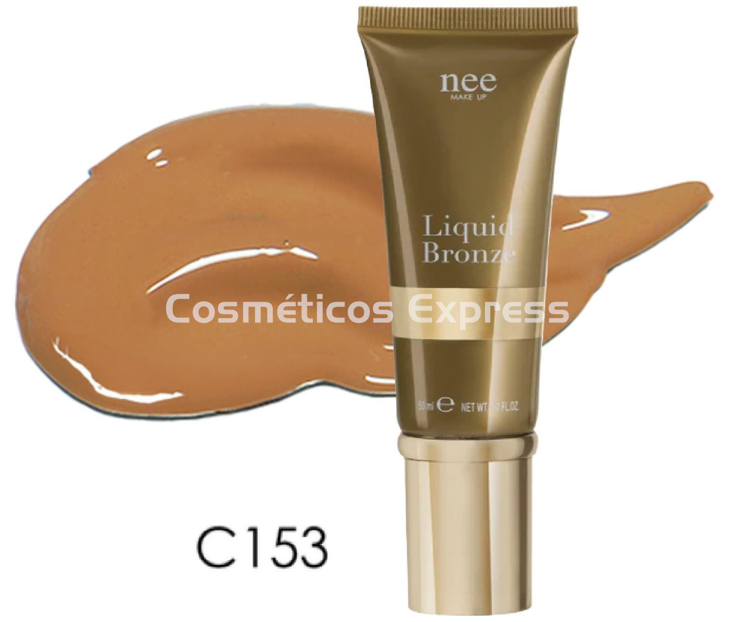 Nee Make Up Milano Bronceador Líquido Liquid Bronze C153 - Imagen 1