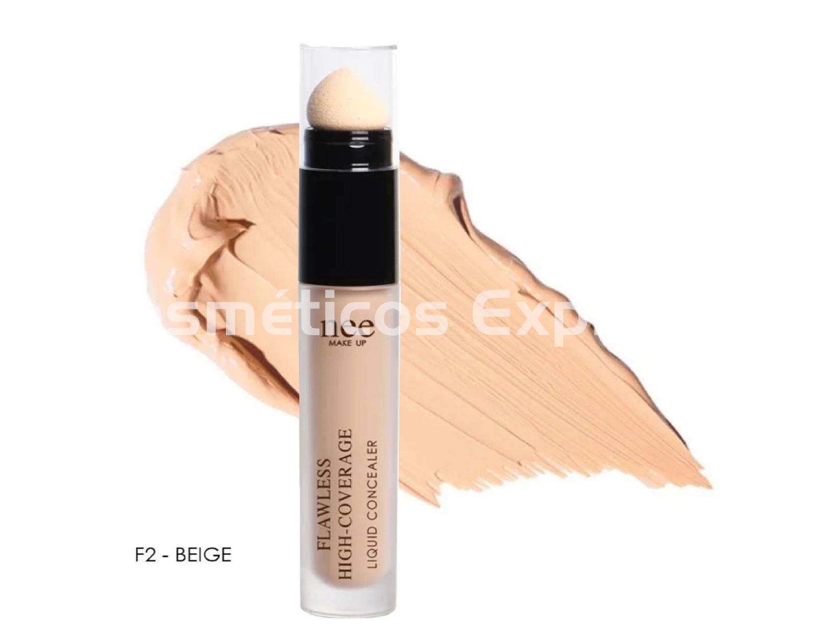 Nee Make Up Milano Corrector Flawless High F2 BEIGE - Imagen 1