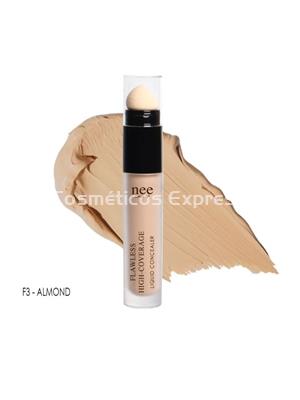 Nee Make Up Milano Corrector Flawless High F3 Almond - Imagen 1