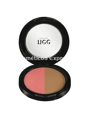 Nee Make Up Milano Rubor Compacto Twin Blush - Imagen 1