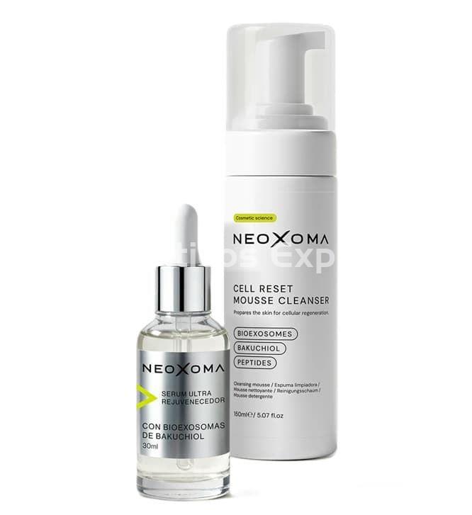 NEOXOMA Pack Sérum Ultra Rejuvenecedor & Mousse Limpiadora Cell Reset - Imagen 1