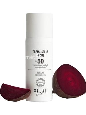 Salad Code Crema Solar Facial SPF 50 Con Tomate y Remolacha - Imagen 1
