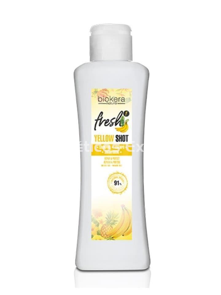 Salerm Champú Reparador Plátano Yellow Shot - Imagen 1