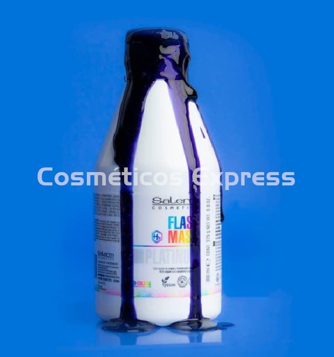 Salerm Flash Mask Platinum Mantenimiento Color - Imagen 2