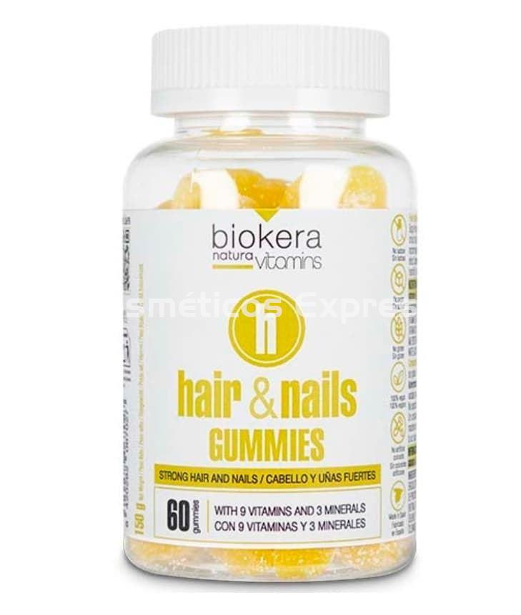 Salerm Gominolas Cabello y Uñas Fuertes Nutricosmético Hair & Nails - Imagen 1
