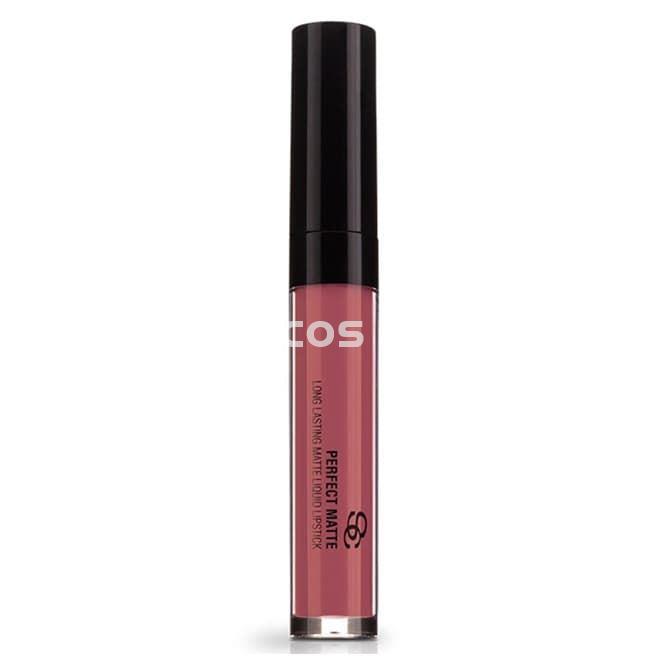 Salerm Perfect Matte Camellia Pink Labial Fluido Mate - Imagen 1