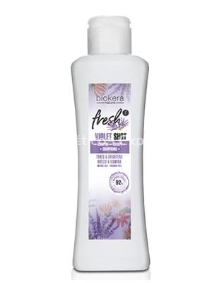 Salerm Violet Shot Champú Biokera Fresh - Imagen 1