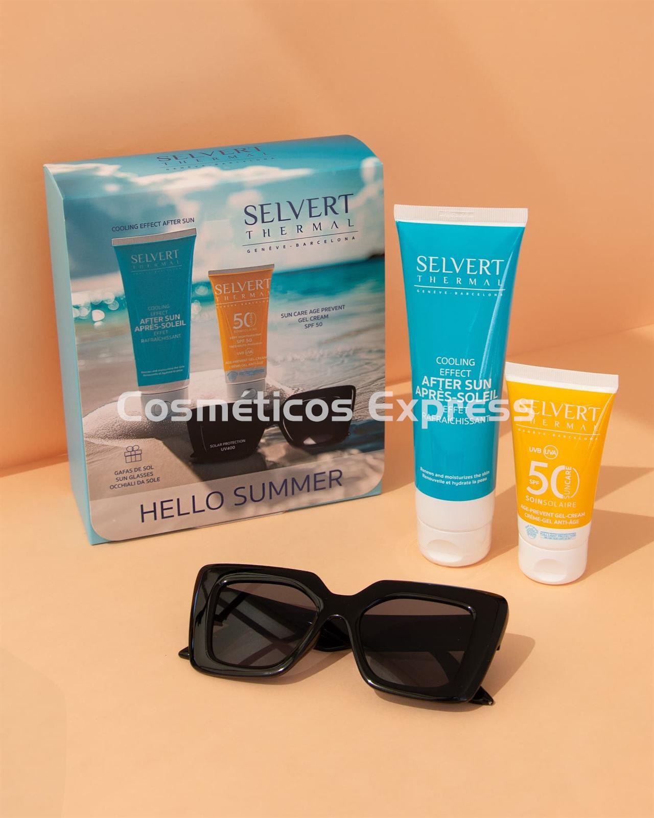 Selvert Thermal Pack Hello Summer Gel-Crema Solar Antiedad SPF 50 - Imagen 1