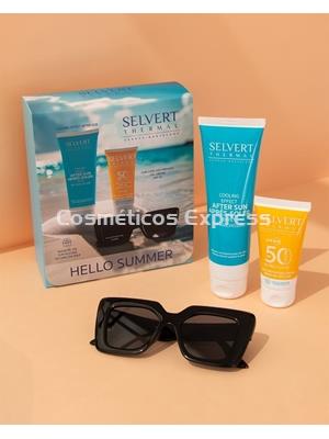 Selvert Thermal Pack Hello Summer Gel-Crema Solar Antiedad SPF 50 - Imagen 1