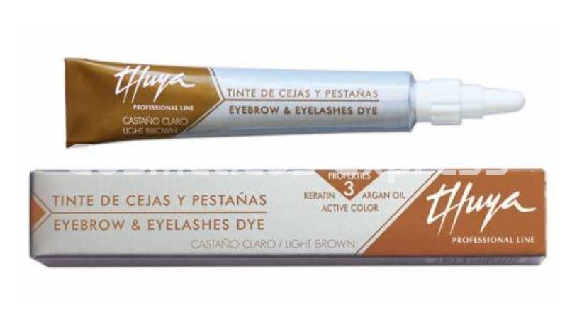 Thuya Tinte de Cejas y Pestañas Castaño Claro - Imagen 2