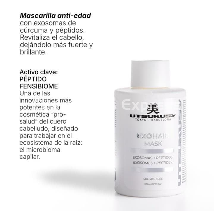 Utsukusy EXOHAIR Mascarilla Capilar Antiedad con Exosomas - Imagen 3