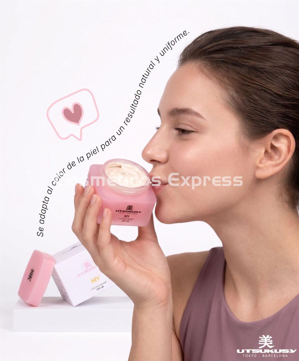 Utsukusy MY Color Cream SPF 30  Tratamiento + Maquillaje - Imagen 4