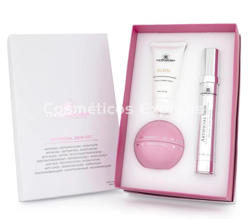 Utsukusy Set Artificial Skin Hidratación Antiarrugas Crema y Sérum - Imagen 1