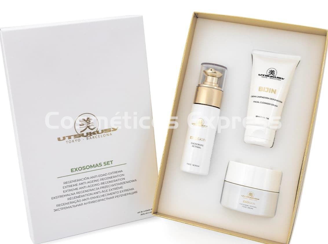 Utsukusy Set Exoskin Crema y Sérum con Exosomas y Retinal - Imagen 1