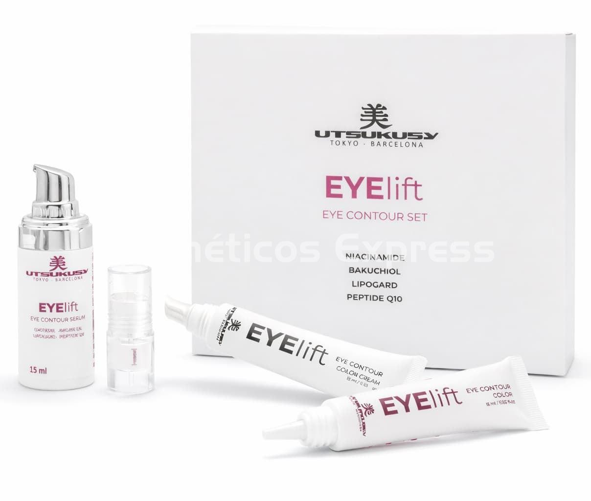 Utsukusy Set Eye Lift Rejuvenecimiento Global Contorno de Ojos - Imagen 1