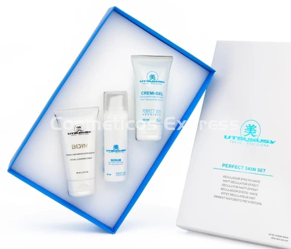 Utsukusy Set Perfect Skin Cremi-Gel y Sérum Piel Grasa/ Acnéica - Imagen 1