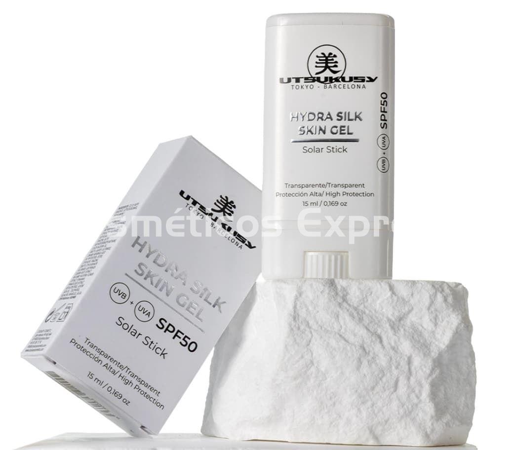 Utsukusy Stick Solar Gel SPF 50 Hydra Silk Skin Gel - Imagen 3